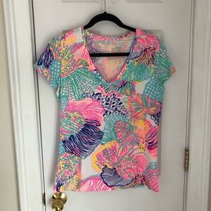 Lilly Pulitzer Roar of the Seas Michele top new with tags size medium